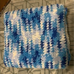 Handmade crochet baby blanket